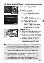 Предварительный просмотр 103 страницы Canon EOS Rebel T4i 18-135mm IS STM Lens Kit Instruction Manual