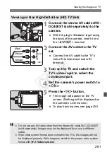 Предварительный просмотр 261 страницы Canon EOS Rebel T4i 18-135mm IS STM Lens Kit Instruction Manual