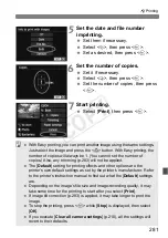 Предварительный просмотр 281 страницы Canon EOS Rebel T4i 18-135mm IS STM Lens Kit Instruction Manual