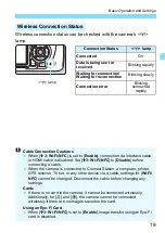 Preview for 19 page of Canon EOS REBEL T6 (W) Wireless Function Instruction Manual