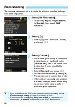 Preview for 64 page of Canon EOS REBEL T6 (W) Wireless Function Instruction Manual