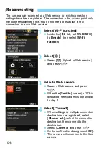 Preview for 108 page of Canon EOS REBEL T6 (W) Wireless Function Instruction Manual
