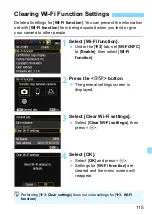 Preview for 115 page of Canon EOS REBEL T6 (W) Wireless Function Instruction Manual