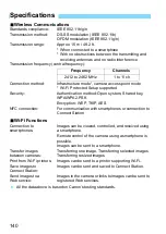 Preview for 140 page of Canon EOS REBEL T6 (W) Wireless Function Instruction Manual