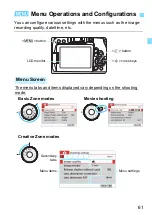 Предварительный просмотр 61 страницы Canon EOS REBEL T7I Instruction Manual