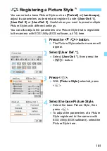 Предварительный просмотр 161 страницы Canon EOS REBEL T7I Instruction Manual