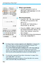 Предварительный просмотр 162 страницы Canon EOS REBEL T7I Instruction Manual