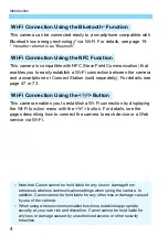 Preview for 4 page of Canon EOS REBEL T7I Wi-Fi (Wireless Communication) Function Instruction Manual