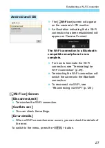 Preview for 27 page of Canon EOS REBEL T7I Wi-Fi (Wireless Communication) Function Instruction Manual