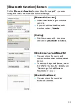 Preview for 31 page of Canon EOS REBEL T7I Wi-Fi (Wireless Communication) Function Instruction Manual