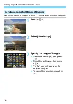 Preview for 38 page of Canon EOS REBEL T7I Wi-Fi (Wireless Communication) Function Instruction Manual