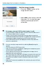Preview for 54 page of Canon EOS REBEL T7I Wi-Fi (Wireless Communication) Function Instruction Manual