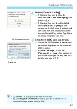 Preview for 57 page of Canon EOS REBEL T7I Wi-Fi (Wireless Communication) Function Instruction Manual