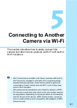 Preview for 61 page of Canon EOS REBEL T7I Wi-Fi (Wireless Communication) Function Instruction Manual