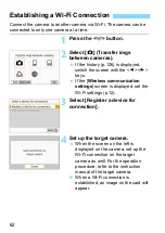 Preview for 62 page of Canon EOS REBEL T7I Wi-Fi (Wireless Communication) Function Instruction Manual