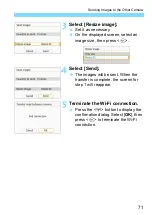 Preview for 71 page of Canon EOS REBEL T7I Wi-Fi (Wireless Communication) Function Instruction Manual