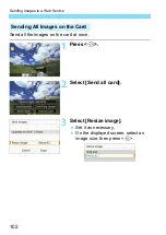 Preview for 102 page of Canon EOS REBEL T7I Wi-Fi (Wireless Communication) Function Instruction Manual
