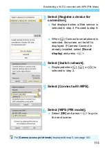 Preview for 115 page of Canon EOS REBEL T7I Wi-Fi (Wireless Communication) Function Instruction Manual