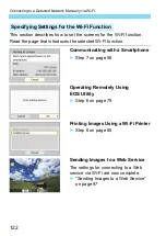 Preview for 122 page of Canon EOS REBEL T7I Wi-Fi (Wireless Communication) Function Instruction Manual