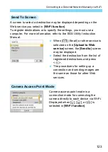 Preview for 123 page of Canon EOS REBEL T7I Wi-Fi (Wireless Communication) Function Instruction Manual