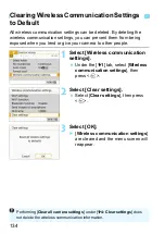 Preview for 134 page of Canon EOS REBEL T7I Wi-Fi (Wireless Communication) Function Instruction Manual