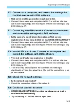 Preview for 149 page of Canon EOS REBEL T7I Wi-Fi (Wireless Communication) Function Instruction Manual