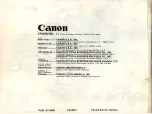 Предварительный просмотр 40 страницы Canon EX AUTO Instructions Manual