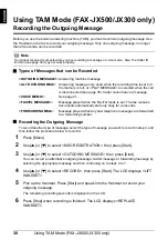 Preview for 42 page of Canon FAX-JX500 User Manual