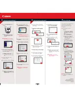 Preview for 2 page of Canon i9100 Series Setup Instructions