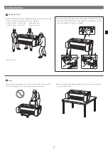 Preview for 4 page of Canon imagePROGRAF GP-300 Setup Manual