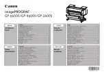 Canon imagePROGRAF GP-4600S Manual предпросмотр