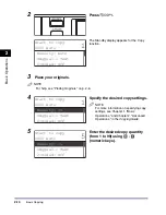 Предварительный просмотр 72 страницы Canon imageRUNNER 2320 User Manual