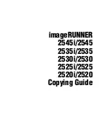 Preview for 2 page of Canon imageRUNNER 2545i Copying Manual