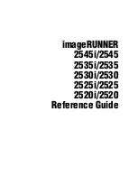 Preview for 2 page of Canon imageRUNNER 2545i Reference Manual