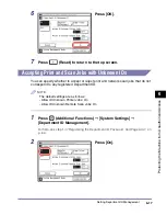 Предварительный просмотр 236 страницы Canon imageRUNNER 2545i System Settings Manual