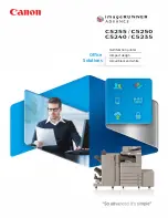 Canon imageRUNNER ADVANCE C5255 Spesifications предпросмотр