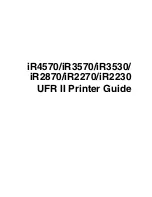 Canon iR2230 Printer Manual preview