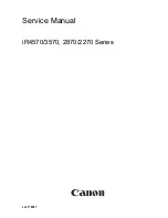 Canon iR3570 Series Service Manual предпросмотр