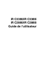 Preview for 93 page of Canon iRC3380 User Manual