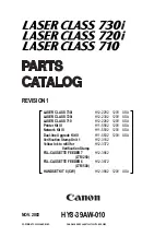 Предварительный просмотр 297 страницы Canon LASER CLASS 730i Service Manual