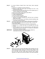 Предварительный просмотр 17 страницы Canon Multi Function Professional Puncher-A1 Service Manual