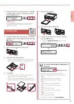 Предварительный просмотр 5 страницы Canon PIXMA G5000 Series Getting Started