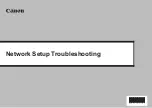 Canon PIXMA iX7000 Network Setup Manual предпросмотр