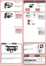 Предварительный просмотр 4 страницы Canon PIXMA MG3220 series Getting Started Manual