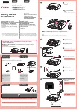 Canon PIXMA MG5420 Getting Started Manual предпросмотр