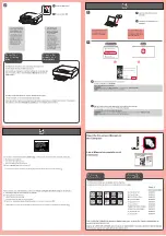 Предварительный просмотр 4 страницы Canon PIXMA MG5420 Getting Started Manual