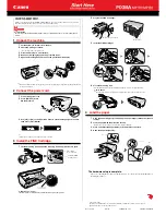 Preview for 1 page of Canon PIXMA MP150 Setup Instructions