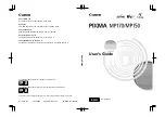 Canon PIXMA MP150 User Manual preview