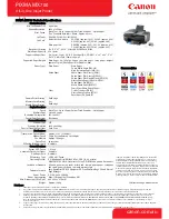 Preview for 2 page of Canon PIXMA MX700 Series Brochure & Specs