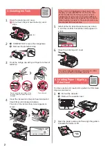 Предварительный просмотр 4 страницы Canon PIXMA TR7520 Getting Started